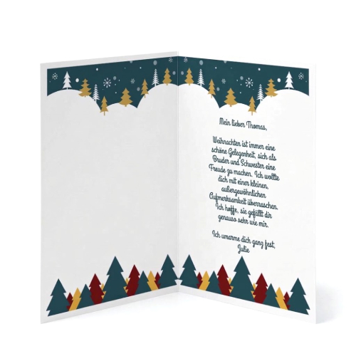 Weihnachtskarte Weihnachtskarte