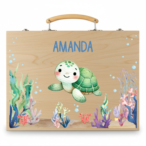 Personalisierte Zeichenbox Ozean Personalisierte Zeichenbox Ozean