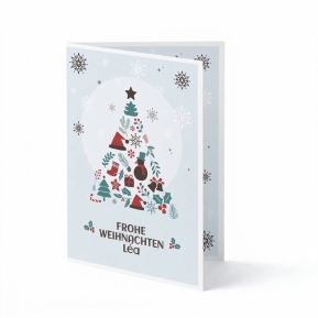 Weihnachtskarte | Tannenbaum Weihnachtskarte | Tannenbaum
