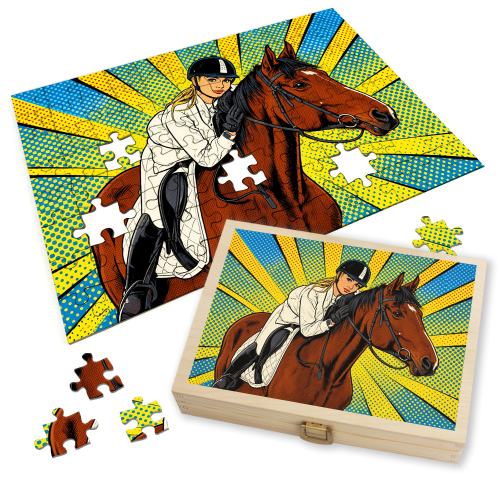 Foto-Puzzle Pop Art Comics Stil Roy Lichtenstein Foto-Puzzle Pop Art Comics Stil Roy Lichtenstein