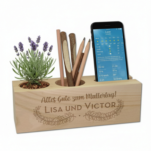 Orgrownizer mit Ecocube graviert Lorbeeren Orgrownizer mit Ecocube graviert Lorbeeren