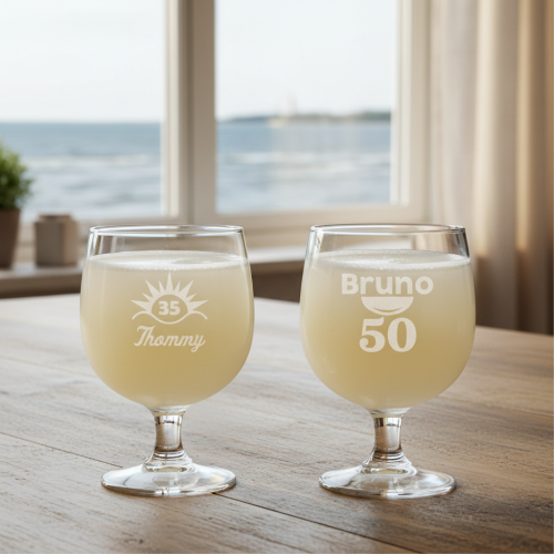 Personalisiertes Likörglas Geburtstag Personalisiertes Likörglas Geburtstag