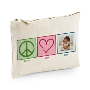 Mehrzweck-Etui Peace & Love Foto Mehrzweck-Etui Peace & Love Foto