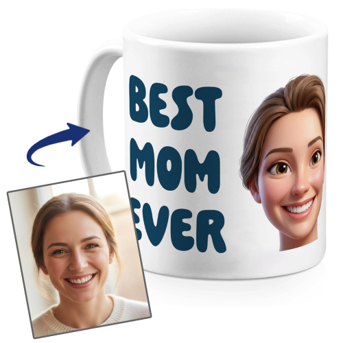 Personalisierte Tasse für die beste Mama Personalisierte Tasse für die beste Mama