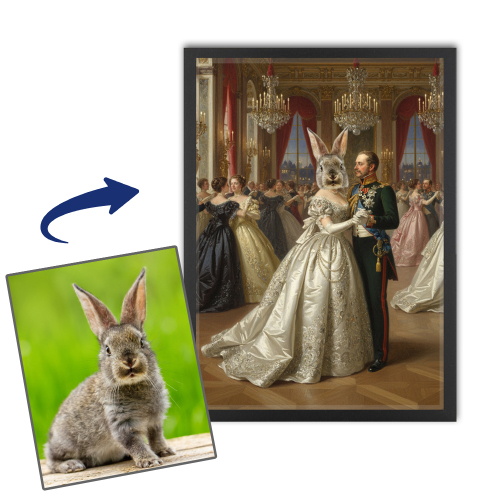 Ausgefallenes Porträt Ihres Haustiers Ausgefallenes Porträt Ihres Haustiers