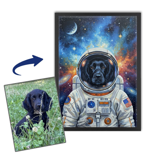 Ausgefallenes Porträt Ihres Haustiers Ausgefallenes Porträt Ihres Haustiers