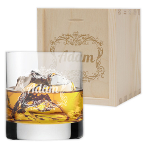 Whiskyglas mit Name Barock Whiskyglas mit Name Barock