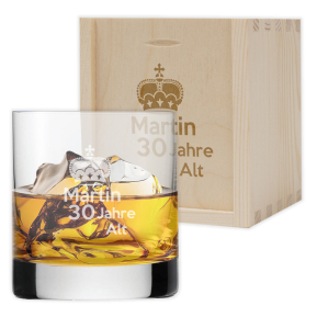 Whiskyglas mit Gravur zum Geburtstag Whiskyglas mit Gravur zum Geburtstag
