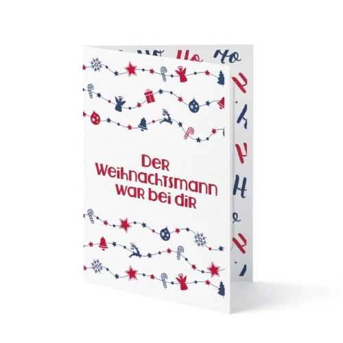 Weihnachtskarte Hohoho Weihnachtskarte Hohoho