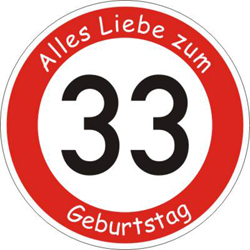 Schild Geschwindigkeit