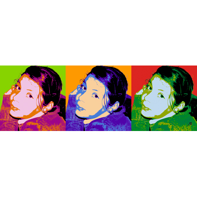 Pop-Art 3 Teile