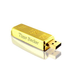 USB-Stick Goldbarren