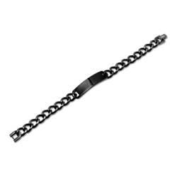 Armband Edelstahl Schwarz