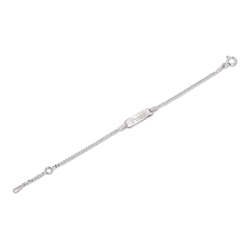 Silberarmband mit Gravur - 030