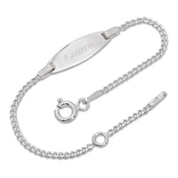 Silberarmband mit Gravur - 030O