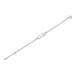 Silberarmband mit Gravur - 030O