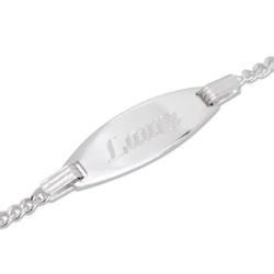 Silberarmband mit Gravur - 030O