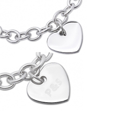 Armband mit Herzanh�nger