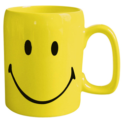 Bierkrug - Smilie Gesicht