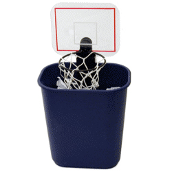 Basketballkorb f�r Papier