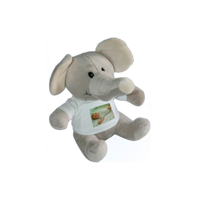 Pl�sch Elefant Mit Foto