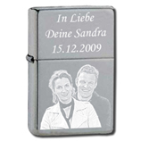 Feuerzeug mit Gravur