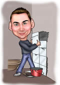 Fliesenleger, Handwerker
