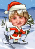 Nikolaus im Schnee