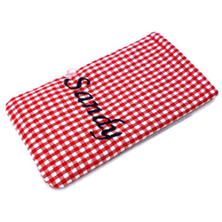 Handytasche rot wei�