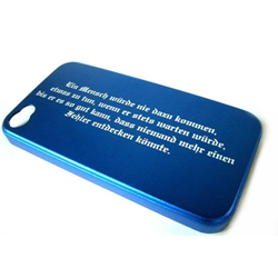 iPhone 4 Cover mit Gravur