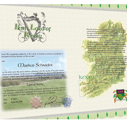 Personalisierter Irish Lord Titel