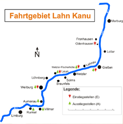 Tagestour auf der Lahn