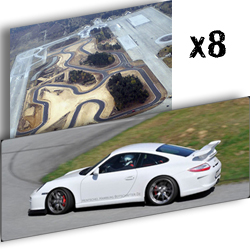 Co-Pilot in einem Porsche 911 GT3 (8Runden)