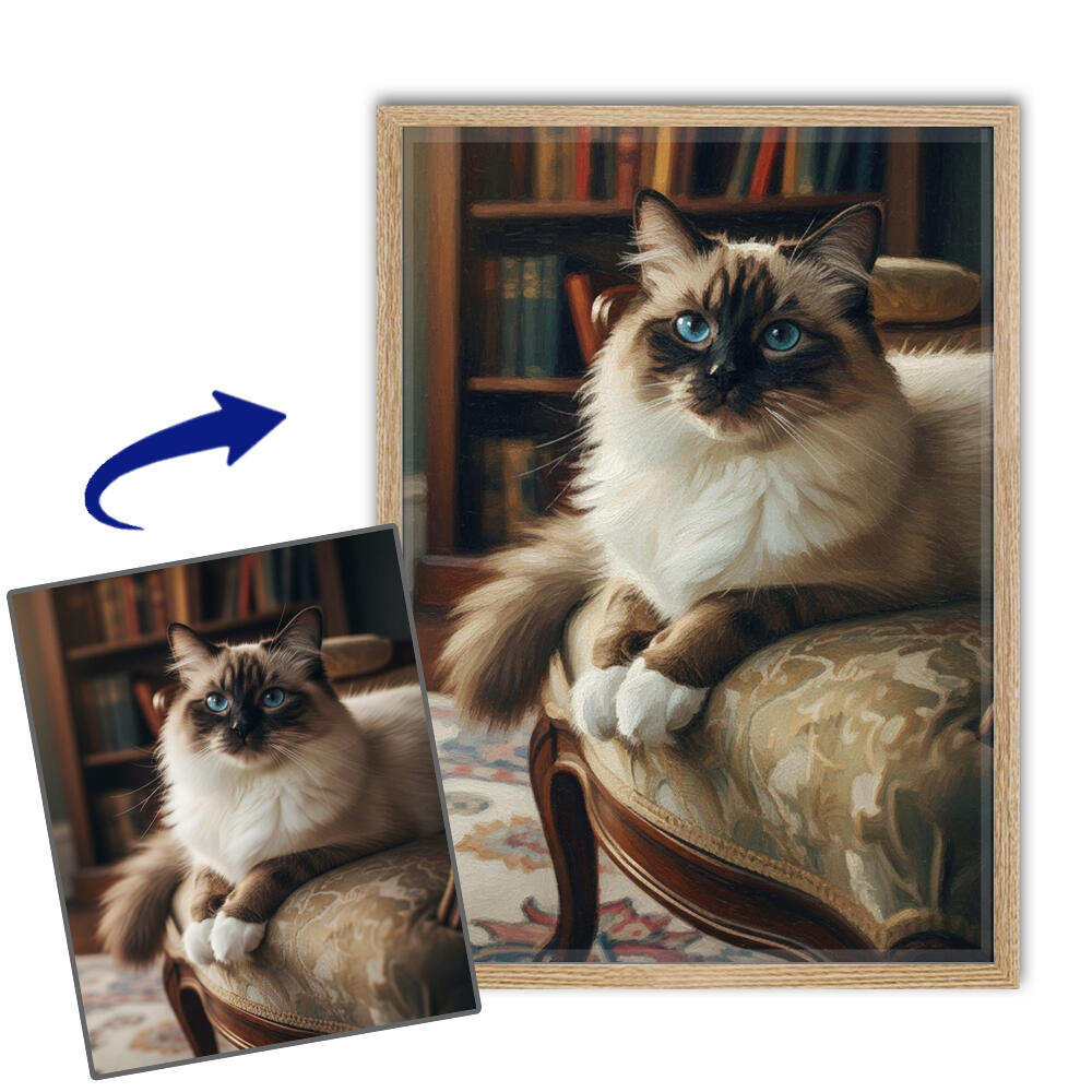 Porträt im Stil eines Olgemäldes nach Fotovorlage Porträt im Stil eines Olgemäldes nach Fotovorlage