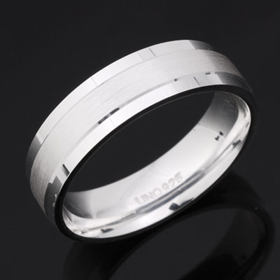Ring Silber mit Gravur 8516