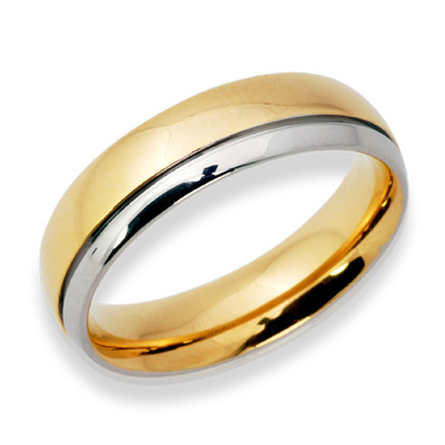Ring Edelstahl mit Gravur 9082
