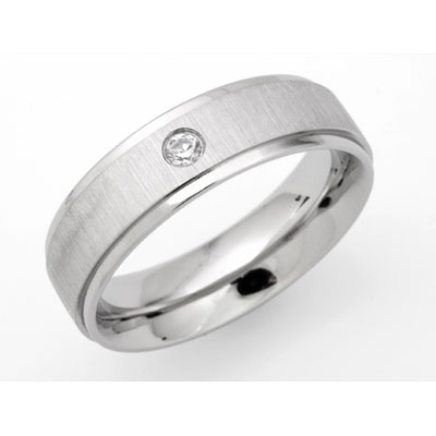 Ring Zirkonia Mit Gravur 9106