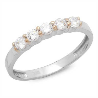Ring Gold Mit Zirkonia 0032