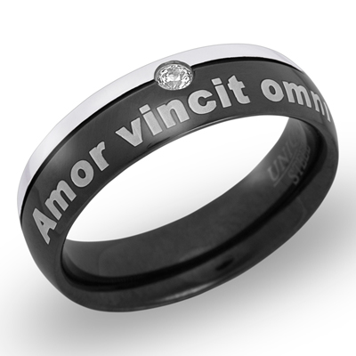 Ring Zirkonia Mit Lasergravur 9112