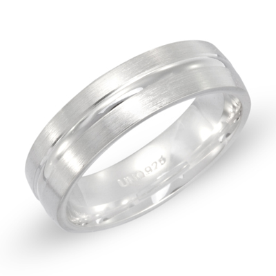 Ring Silber Mit Gravur 8528