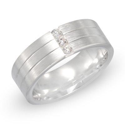 Ring Zirkonia Mit Gravur 8511