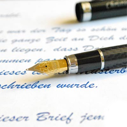 F�ller und Kugelschreiber mit Gravur