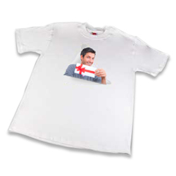 Foto-T-Shirt Wei� 