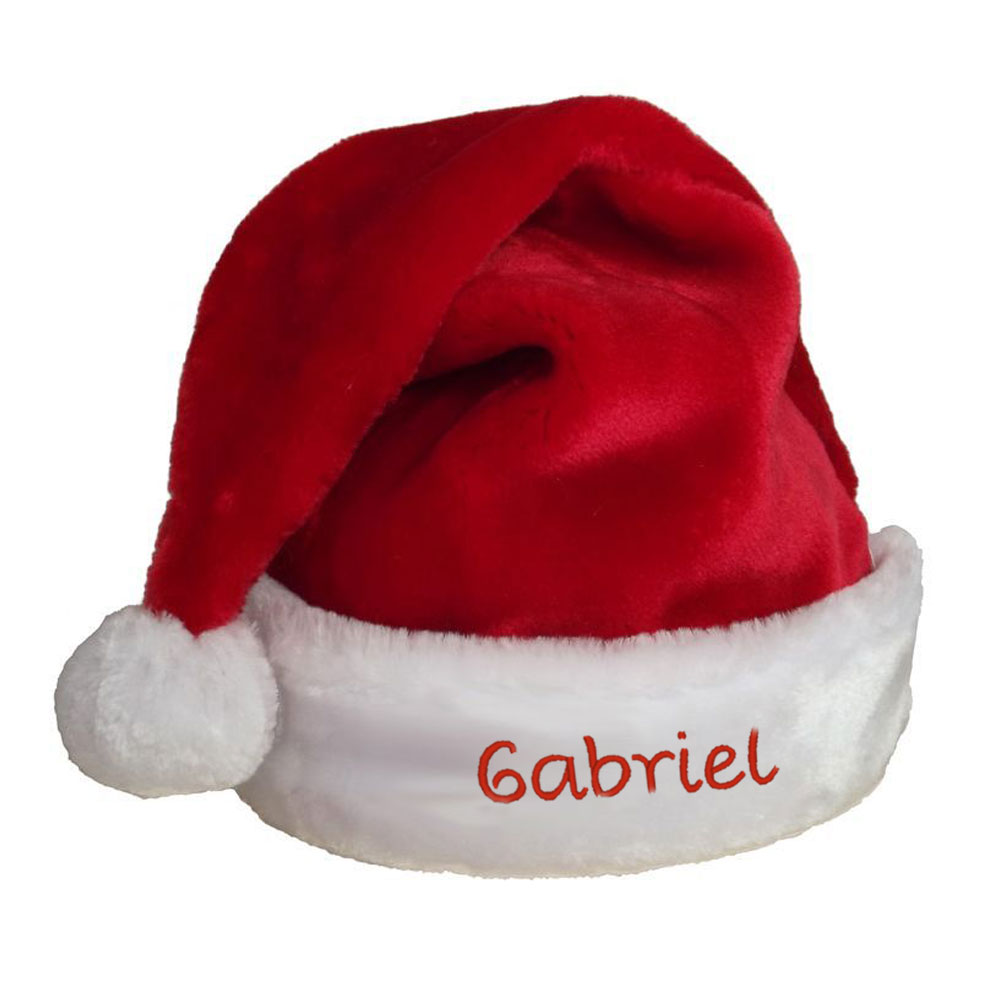 Bestickte Weihnachtsmtzen 
