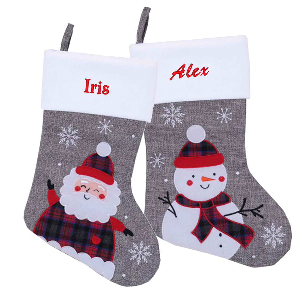 Bestickte Nikolausstiefel Bestickte Nikolausstiefel