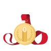 Mölkky Medaille
