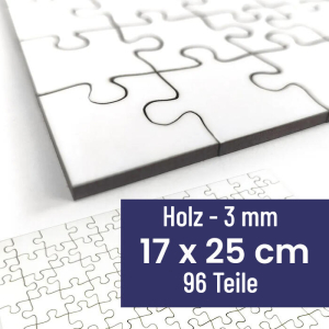 Kleines Holzpuzzle | 17x25 cm | 96 Teile