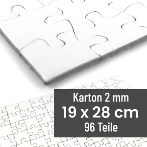 Kleines Papp-Puzzle | 19x28 cm | 96 Teile