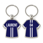 Marineblau und Weiß