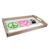 Einfaches Tablett